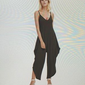 Spaghetti strap jumpsuit